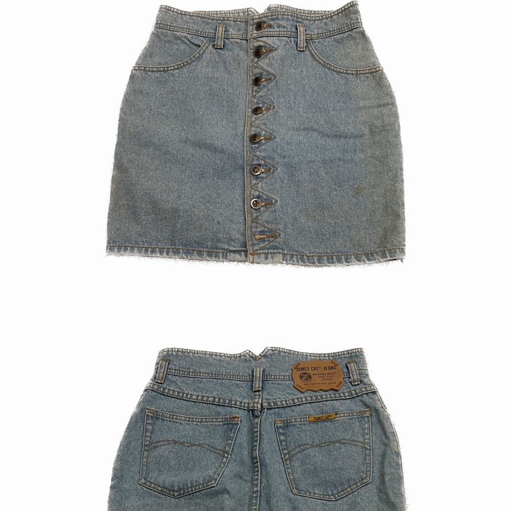 VINTAGE JEAN SKIRT